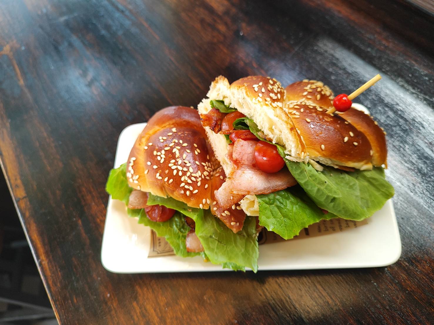 BLT sandwich at MonAmi Cafe Koh Samui