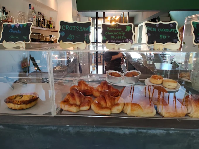 Fresh pastries and bakery at MonAmi Café Bangrak