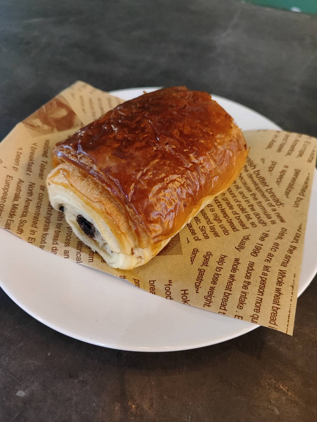 Pain au chocolat pastry at MonAmi Cafe Koh Samui