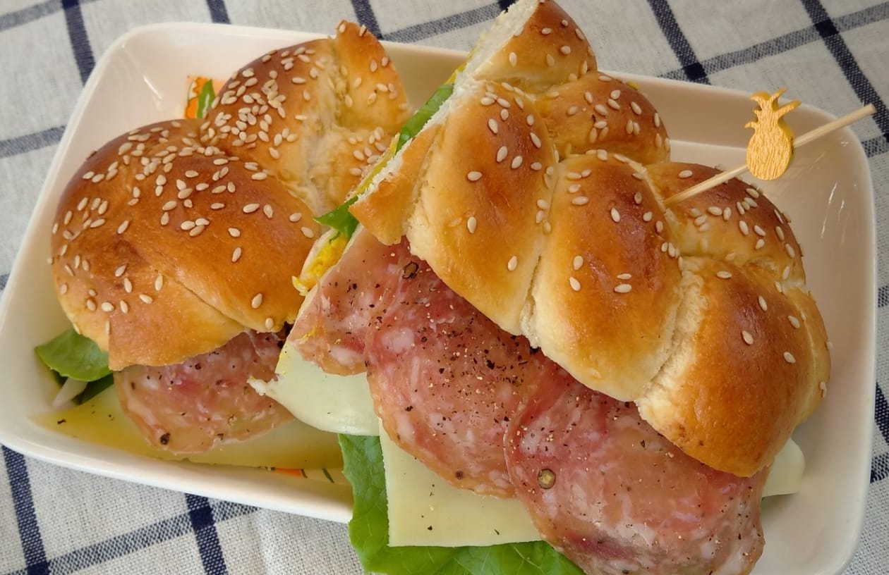 Ultimate Salami Sandwich from MonAmi Café