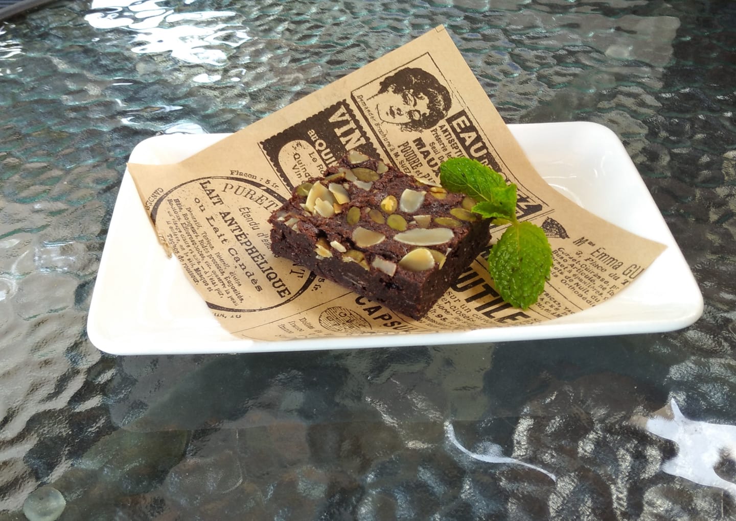 Gluten-Free Brownie from MonAmi Café